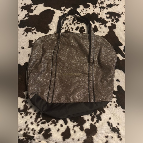 Victoria's Secret Handbags - Victoria's Secret Shimmering Gold Weekender Tote